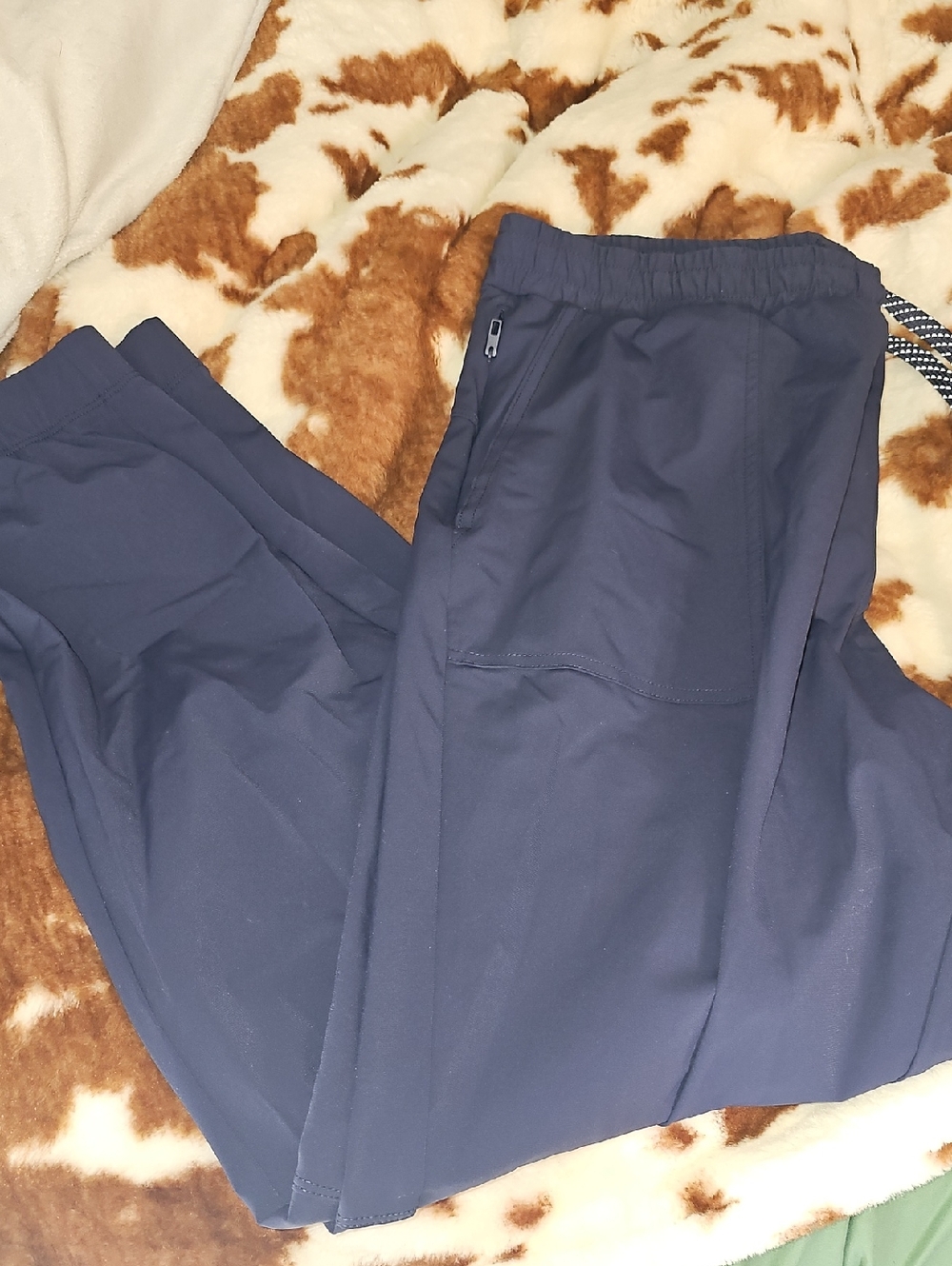 Fabletics Navy Blue Scrub Pants Size M